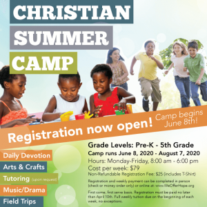 Hope Summer Camp Registration